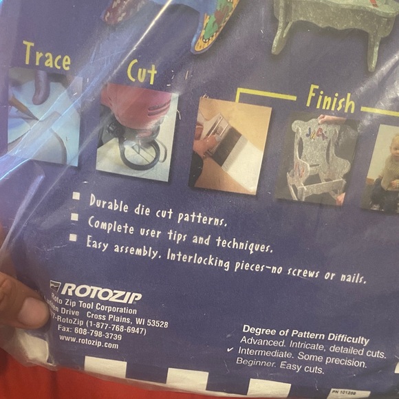 Child's Rocking Chair Pattern Kit - Picture 2 of 3